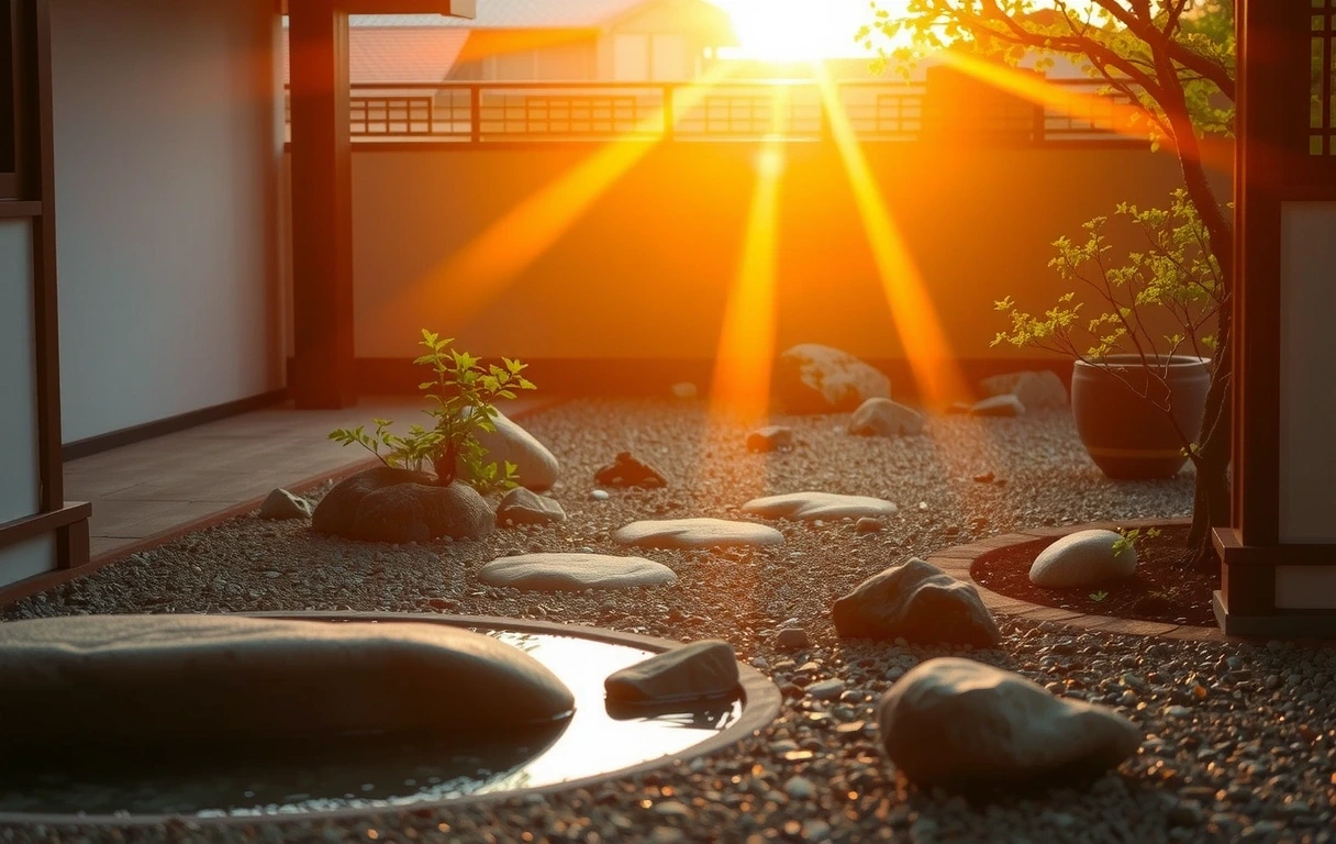 Atmosphère apaisante et épurée