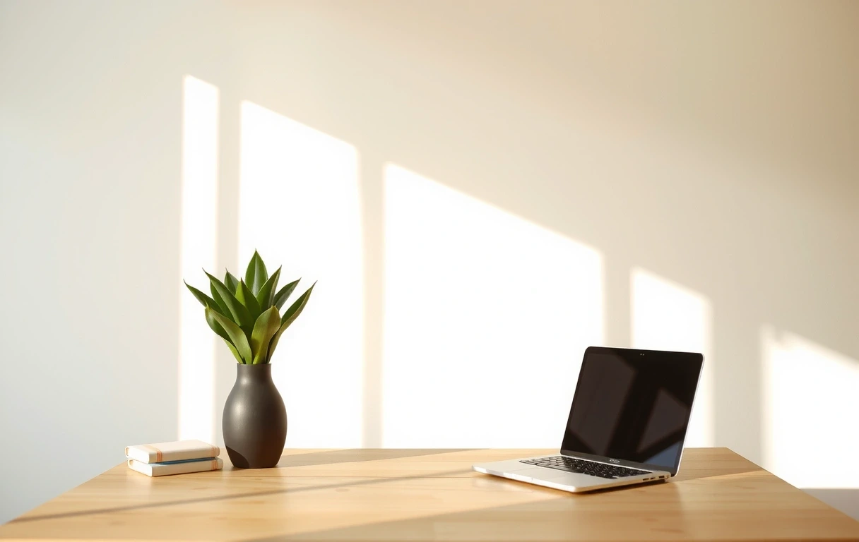 Espace de travail serein